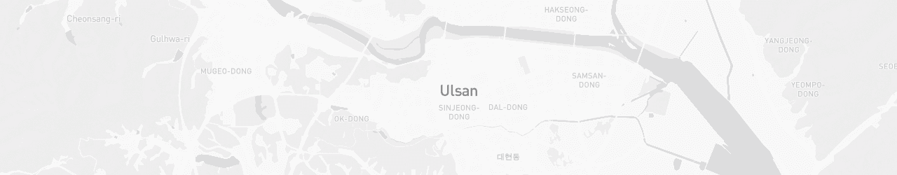 Mappa di Ulsan